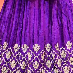 Pure Gajji Silk Lehenga