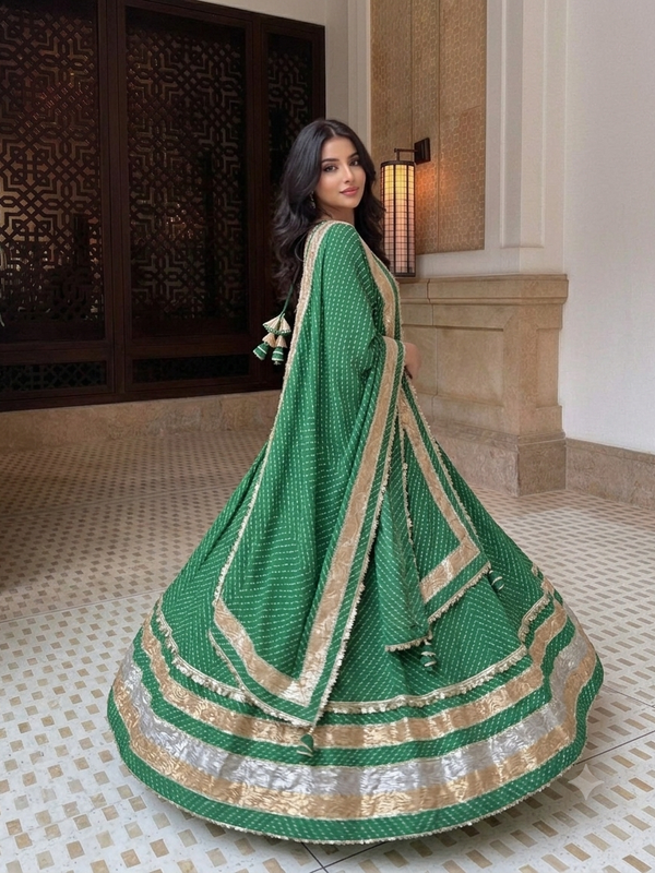 Leheriya Lehenga