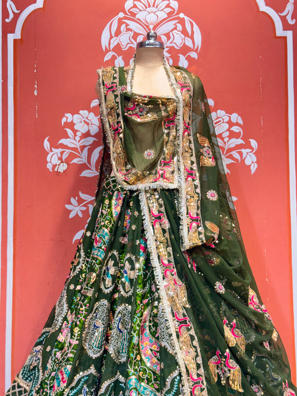 Rajwadi Lehenga