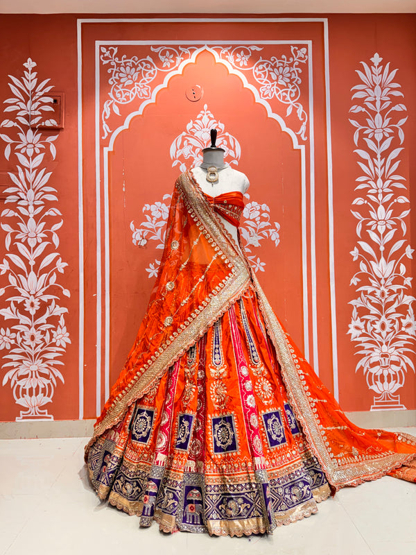Rajwadi Lehenga