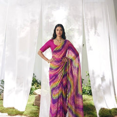 Leheriya Saree