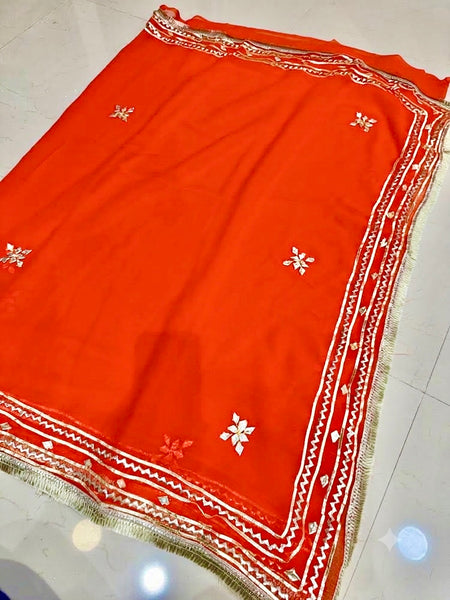 Kacha Gota Saree