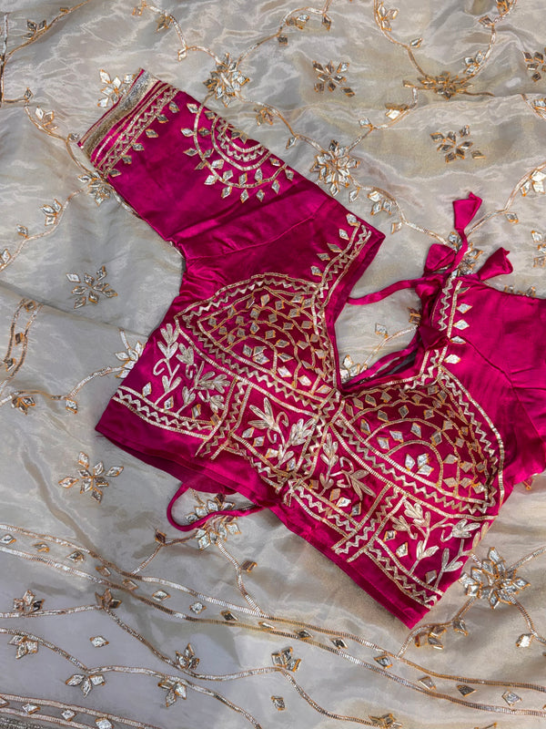 Cosmos Tissue Silk Saree