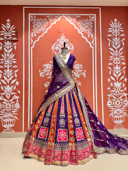 Rajwadi Lehenga