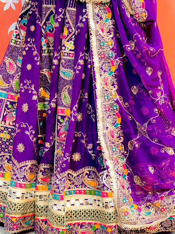 Rajwadi Lehenga