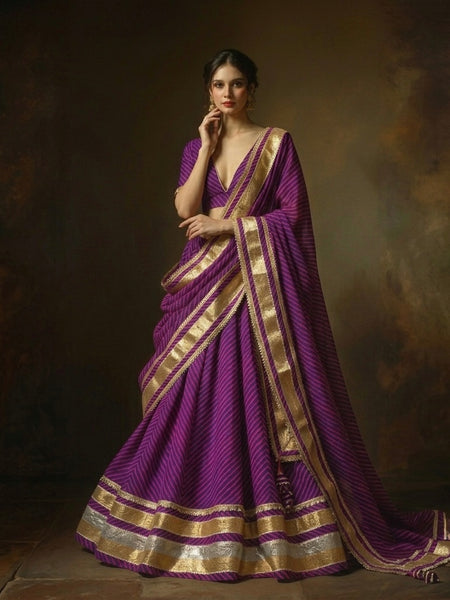 Leheriya Lehenga