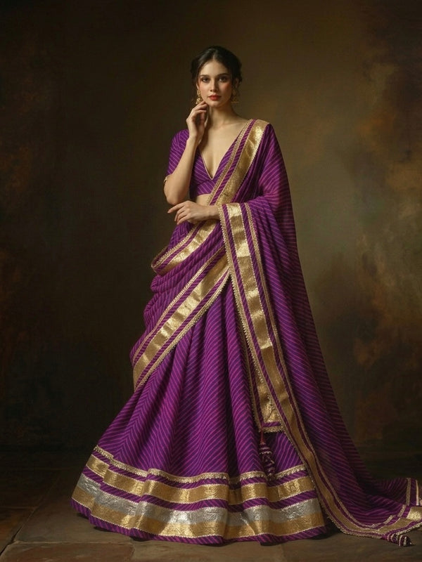 Leheriya Lehenga