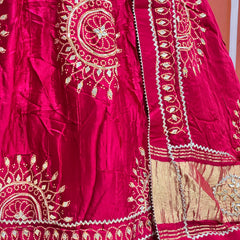 Gajji Silk Lehenga