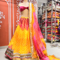 Leheriya Lehenga
