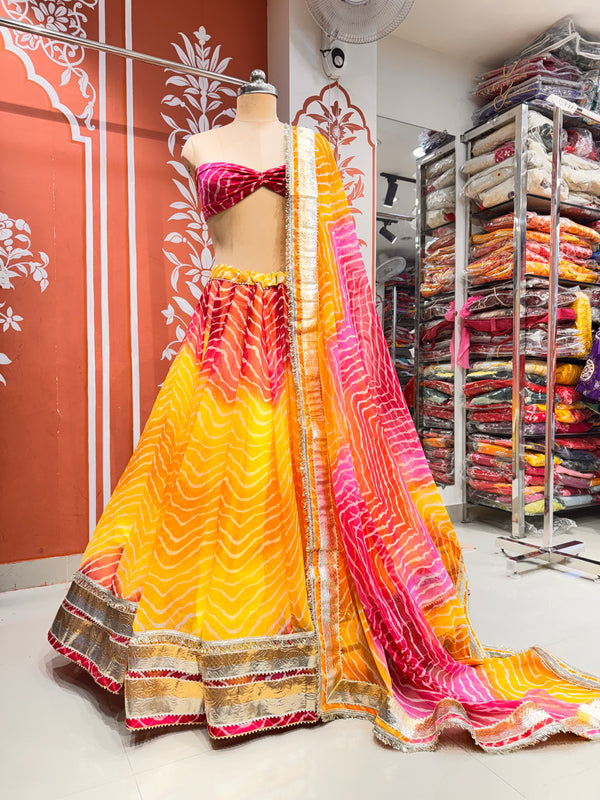 Leheriya Lehenga