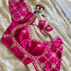 Aangi Gazi Silk Blouse