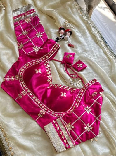 Aangi Gazi Silk Blouse