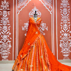 Kanjivaram Silk Lehenga