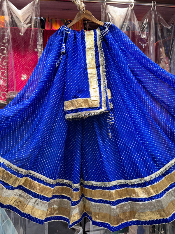 Leheriya Lehenga