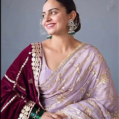 Pure Golden Tissue Gota Patti Saree