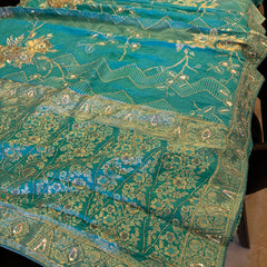 Pure Khaddi Georgette Saree