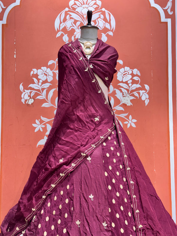 HO Silk Lehenga