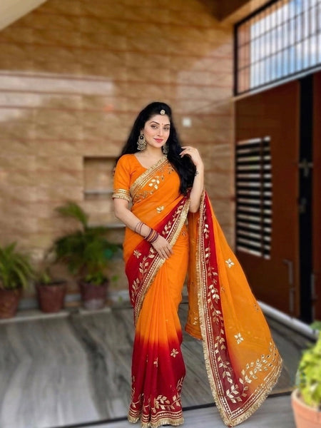 Royal Georgette Saree