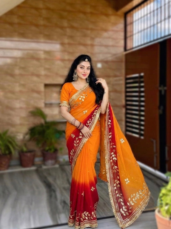 Royal Georgette Saree