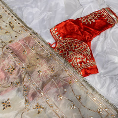 Cosmos Tissue Silk Saree