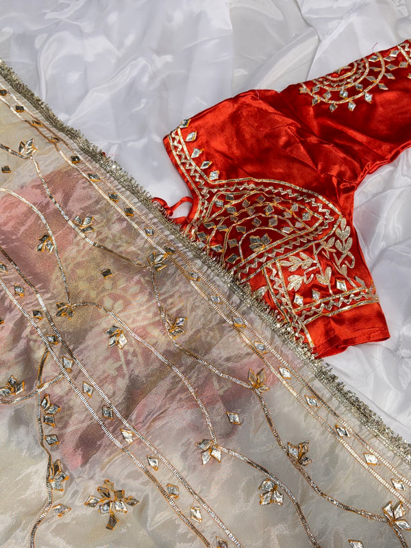 Cosmos Tissue Silk Saree