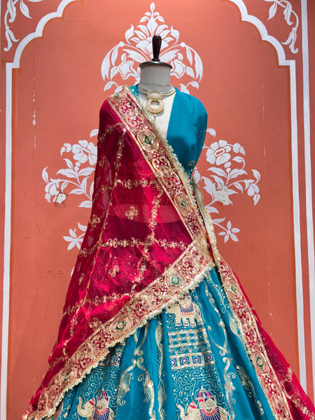 Rajwadi Lehenga