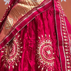 Gajji Silk Lehenga