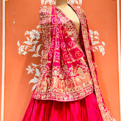 Pure Gajji Silk Lehenga