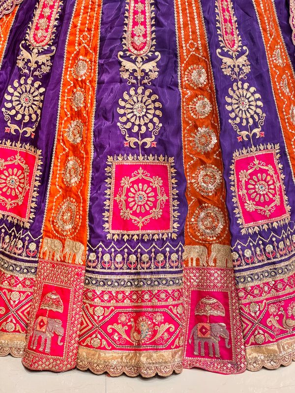 Rajwadi Lehenga