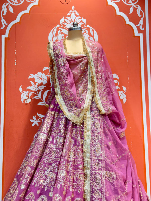 Rajwadi Lehenga