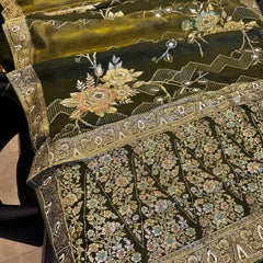 Pure Khaddi Georgette Saree