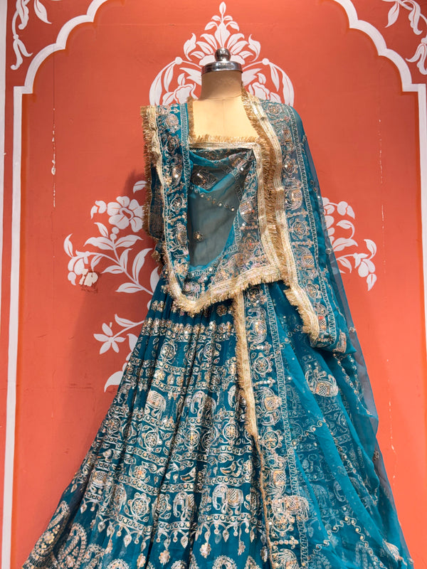 Rajwadi Lehenga