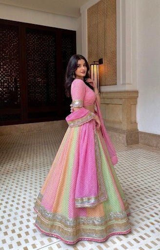 Leheriya Lehenga