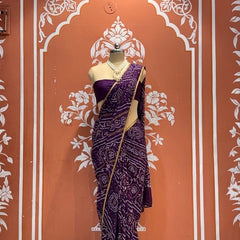 Bandhej Saree