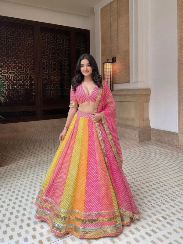 Leheriya Lehenga