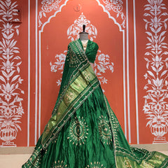 Gajji Silk Lehenga