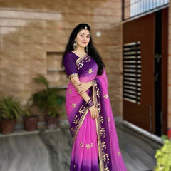 Royal Georgette Saree