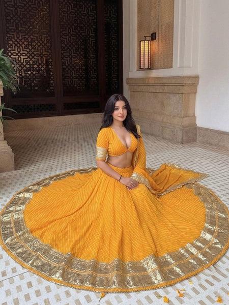Leheriya Lehenga