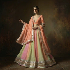 Leheriya Lehenga