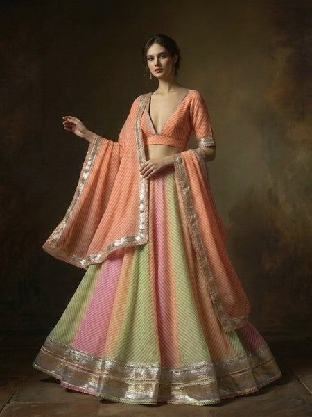 Leheriya Lehenga