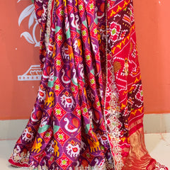 Ajrak Silk Saree