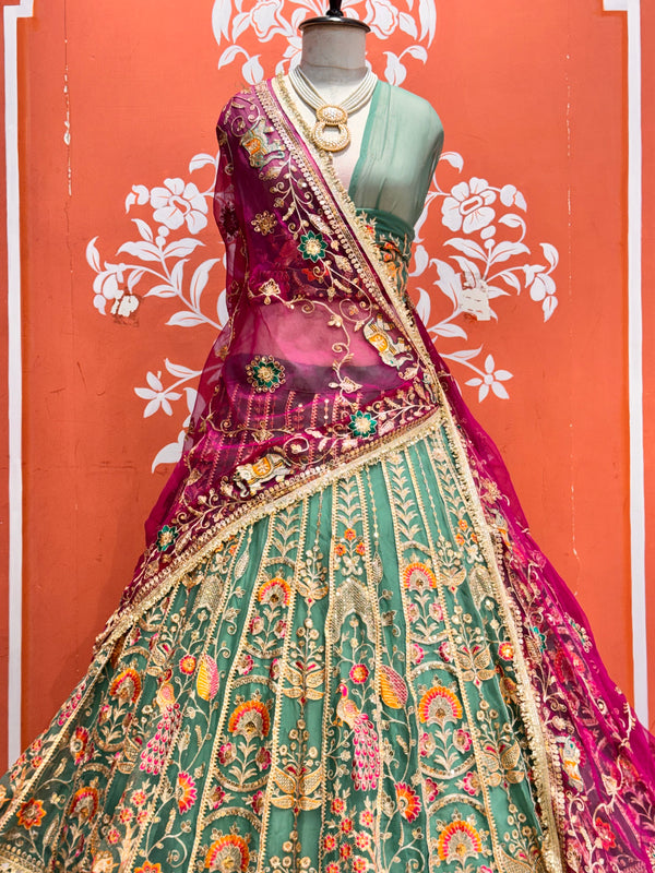 Rajwadi Lehenga