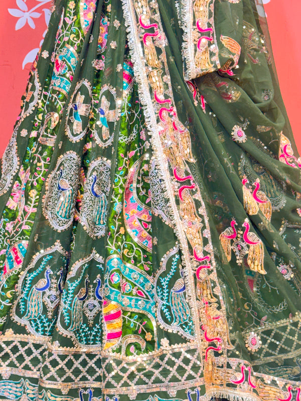 Rajwadi Lehenga