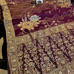 Pure Khaddi Georgette Saree