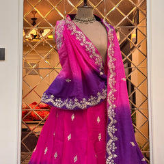 Pure Gota Patti Lehenga