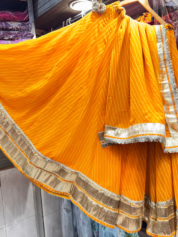 Leheriya Lehenga