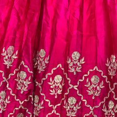 Pure Gajji Silk Lehenga