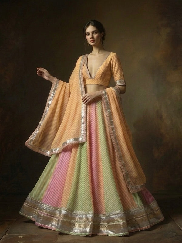 Leheriya Lehenga