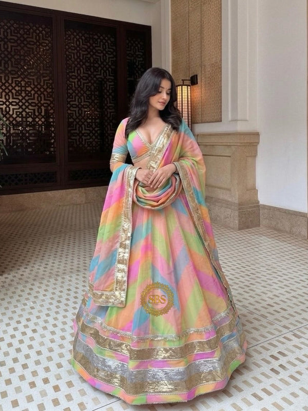 Leheriya Lehenga