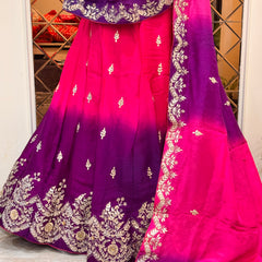 Pure Gota Patti Lehenga